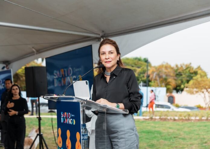 Inauguración del parque Los Caminos en Arroyo Hondo