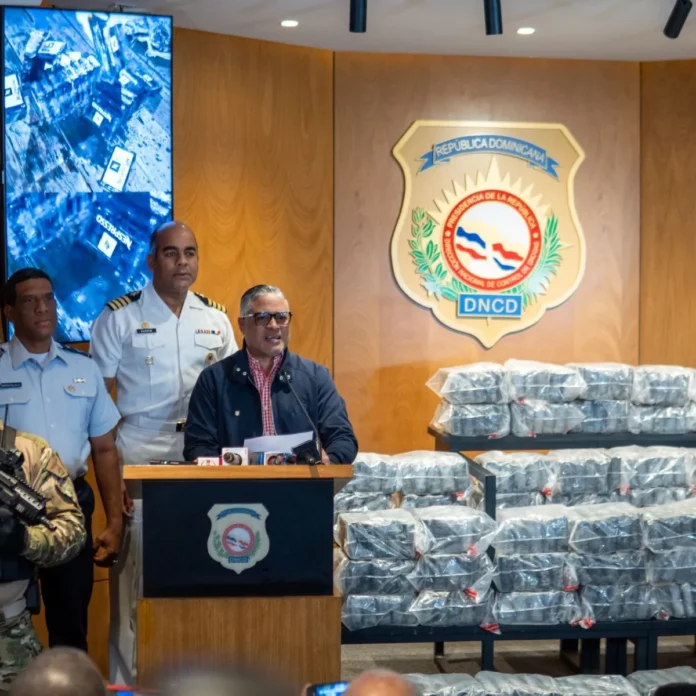 Incautación de cocaína en Baní, RD