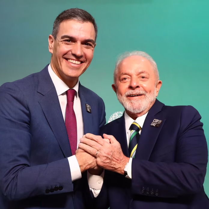 Sánchez y Lula en cumbre progresista Barcelona