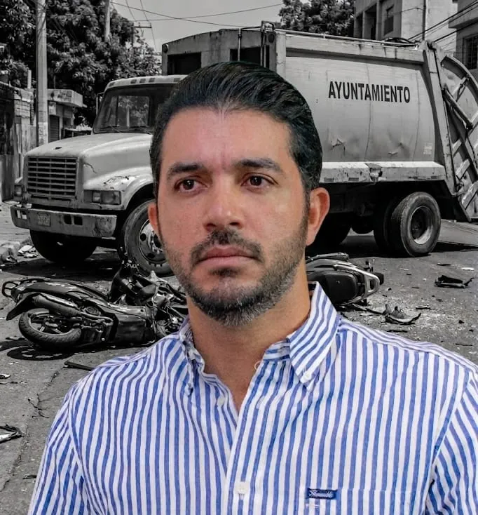 Chalecos de sindicatos choferiles en conflicto.