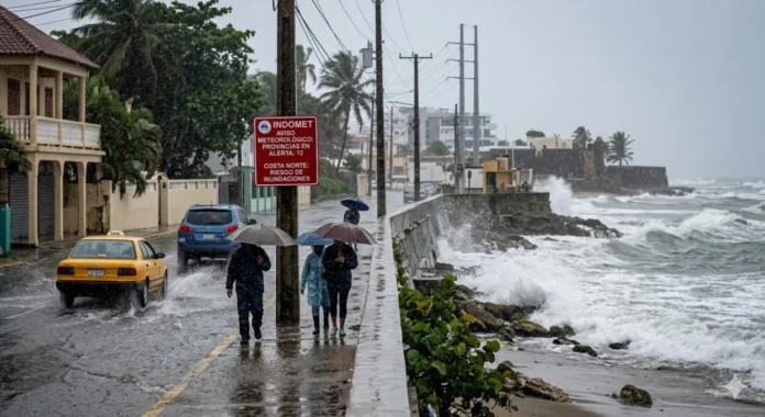 Indomet alerta sobre lluvias intensas en provincias