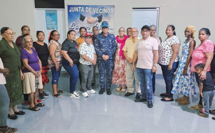 Reunión sobre seguridad ciudadana en Mao.