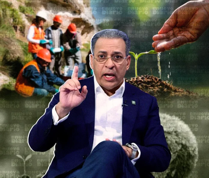 Geólogo Osiris de León discute evaluación ambiental.