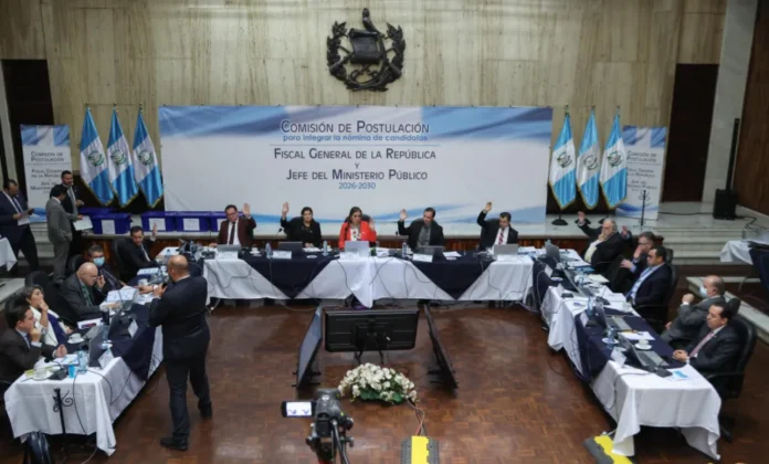 Elección de fiscal general en Guatemala.