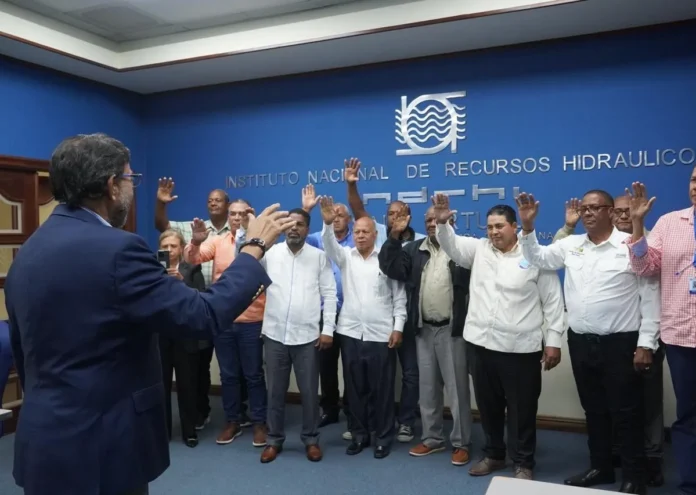 Juramentación nueva directiva Consejo Nacional Regantes