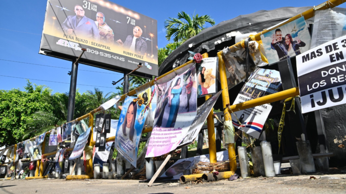 Vigilia en Palacio de Justicia por víctimas.