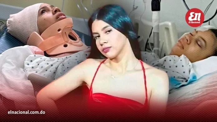 Joven herida por patrulla policial en Santiago