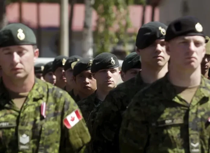 Reclutamiento récord en las Fuerzas Armadas canadienses.