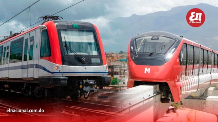 Metro de Santo Domingo en acción