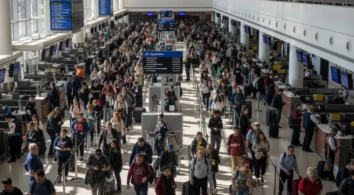 Aeropuertos en EE UU generan estrés viajero
