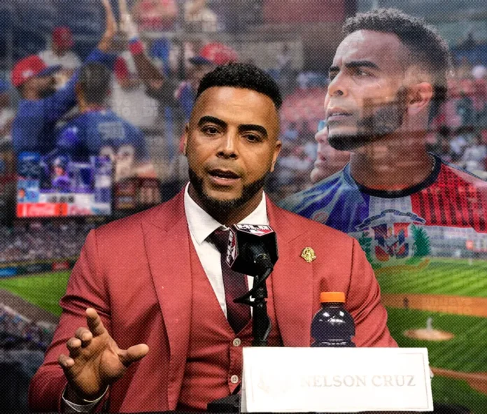 Homenaje a Nelson Cruz en Liga Juvenil