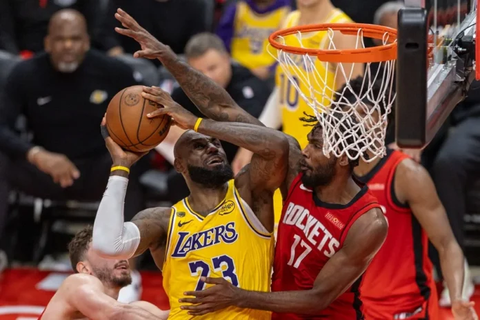 Lakers buscan avanzar en playoffs NBA.