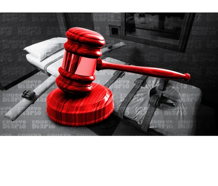 Hombre condenado a muerte por asesinato infantil.