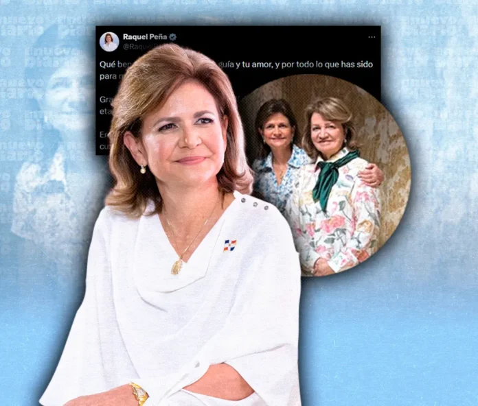 Raquel Peña celebra cumpleaños de su madre.