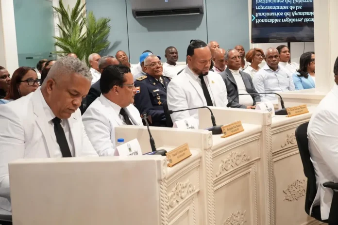 Anuncio de construcción de cementerio municipal.