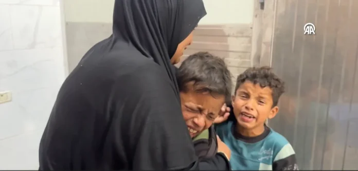 Niño de 9 años muerto en Gaza.