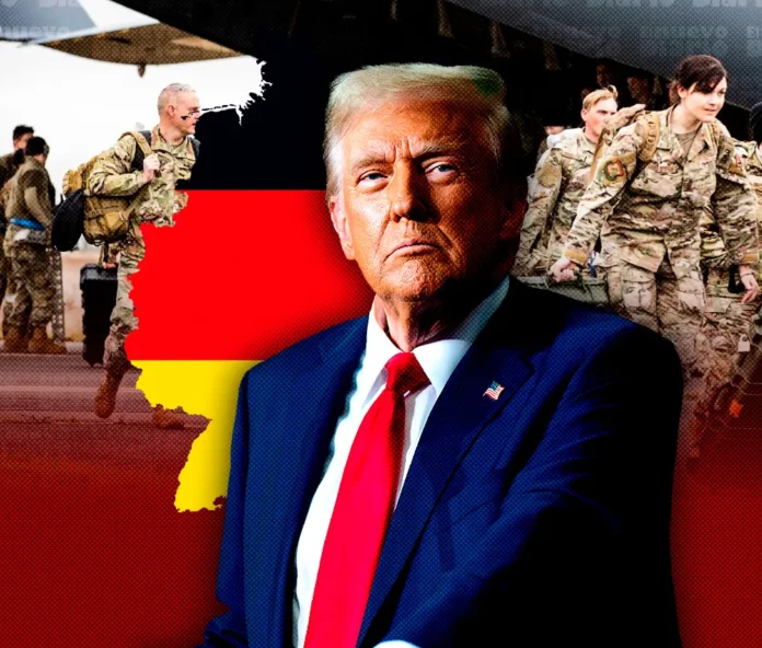 Trump evalúa reducir tropas en Alemania.