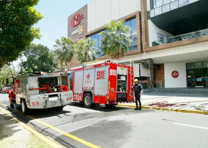 Fuga de gas controlada en Downtown Center.