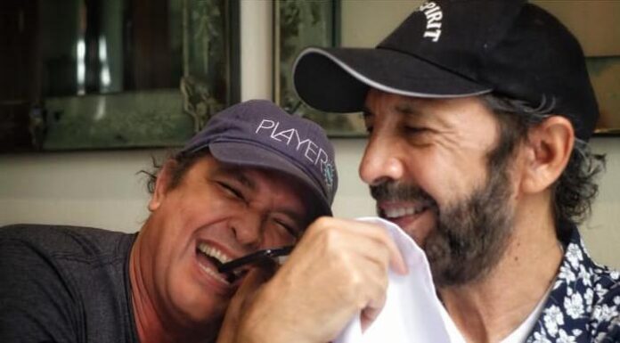 Carlos Vives y Juan Luis Guerra juntos.