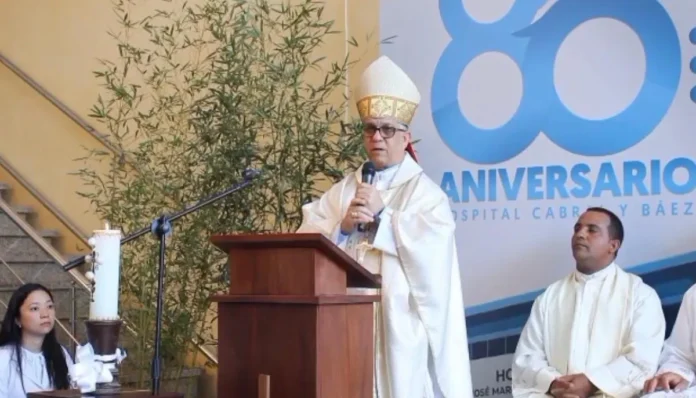 Misa de acción de gracias en hospital.