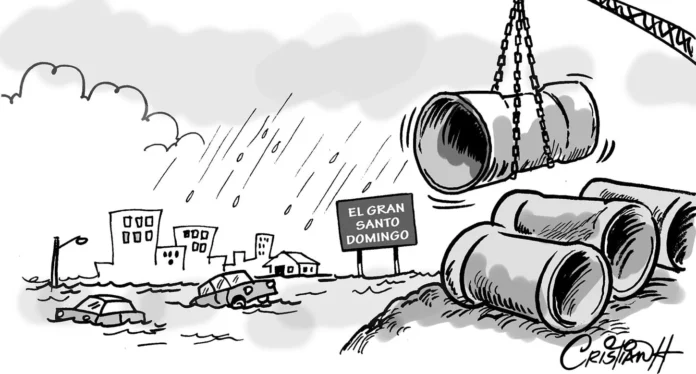 Crisis de drenaje en Gran Santo Domingo