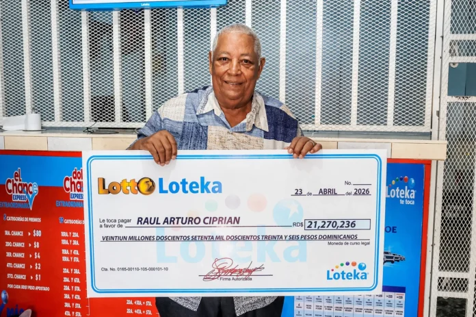 Ingeniero gana RD$21.2 millones en LOTEKA