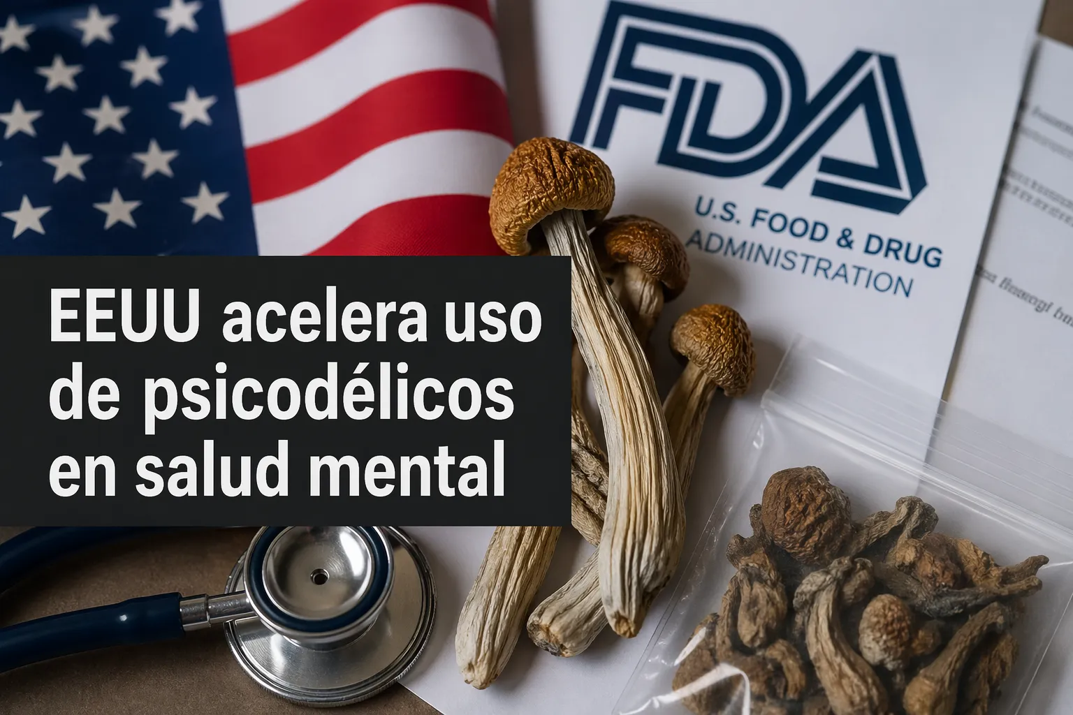EEUU aprueba psicodélicos para salud mental