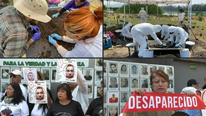 Restos óseos encontrados en Ciudad de México