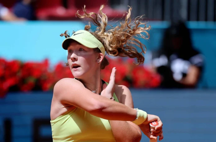 Andreeva avanza en WTA 1000 Madrid.