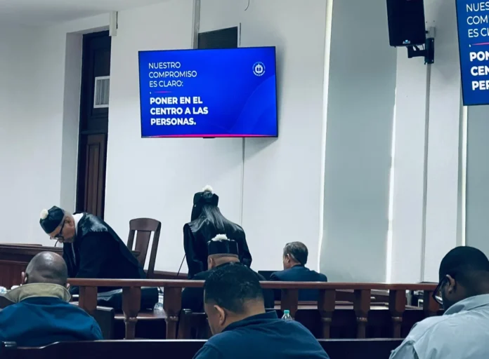 Jean Alain Rodríguez en audiencia judicial.