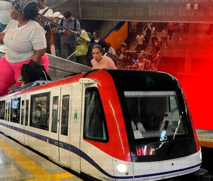 Metro de Santo Domingo opera con normalidad.