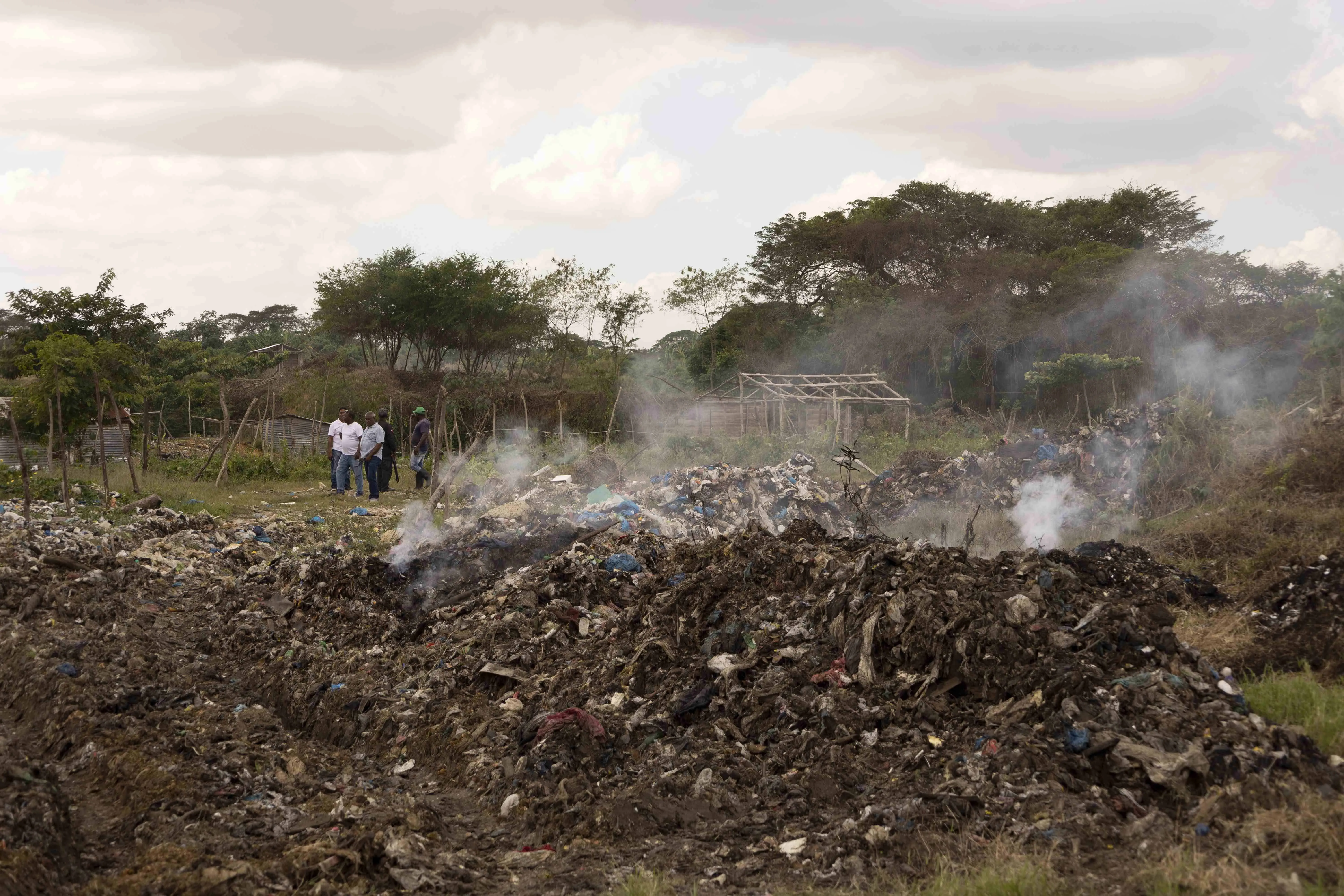 Cierre del vertedero en San Luis