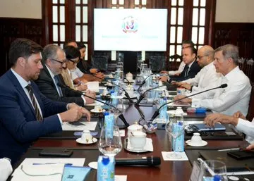 Canciller Roberto Álvarez se reúne en Haití