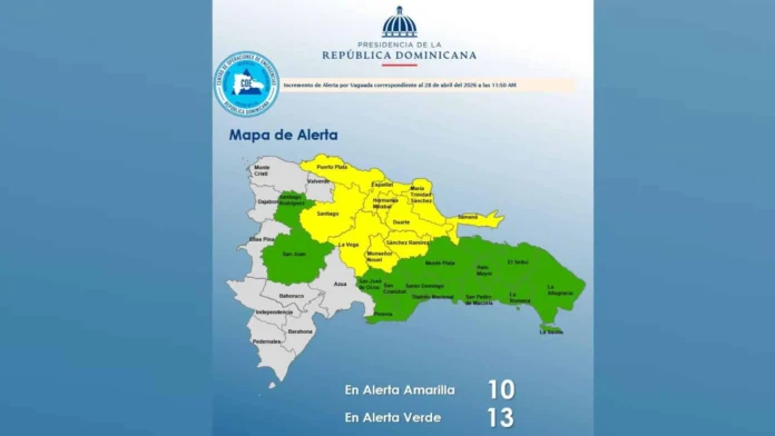 Alertas por lluvias e inundaciones en provincias.