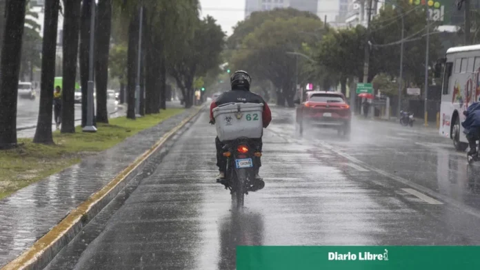 Lluvias en provincias dominicanas por vaguada