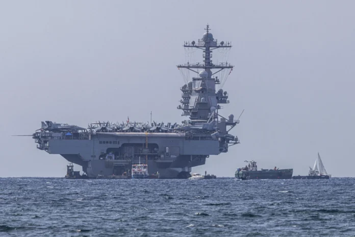 USS George H.W. Bush en Oriente Medio.