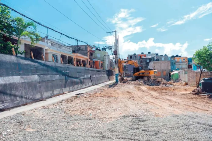 Reordenamiento urbano en Los Praditos.