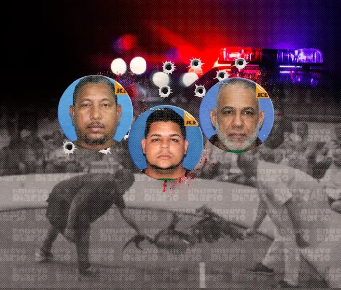 Tiroteo en gallera deja tres heridos