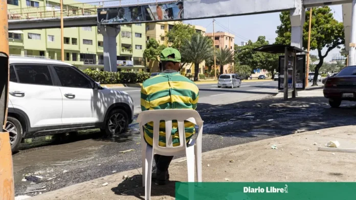 Aguas residuales en Villa Consuelo.