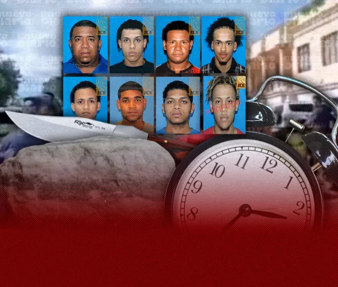 Persecución de motoristas en Santiago.