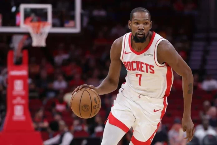 Kevin Durant no jugará por lesión.