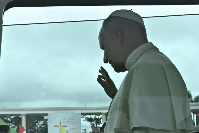 Papa León XIV en Guinea Ecuatorial.