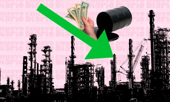 Petróleo de Texas cierra a 105 dólares.