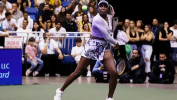 Venus Williams disfrutando en la tierra batida.