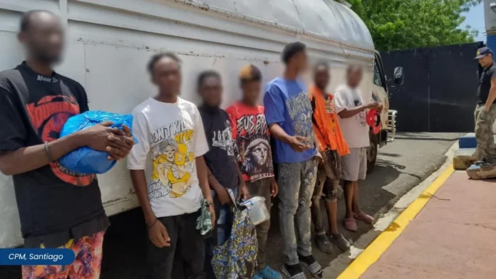 Detención de haitianos en operativos migratorios