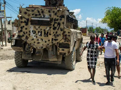 Enfrentamientos violentos en Haití, muchos desplazados.