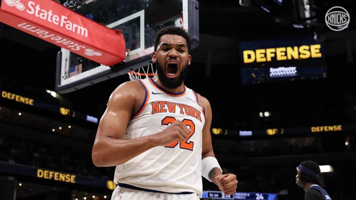 Karl Towns lidera a los Knicks en playoffs.