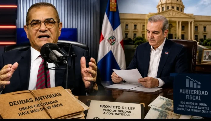 Carlos Gabriel advierte sobre ley de deudas.