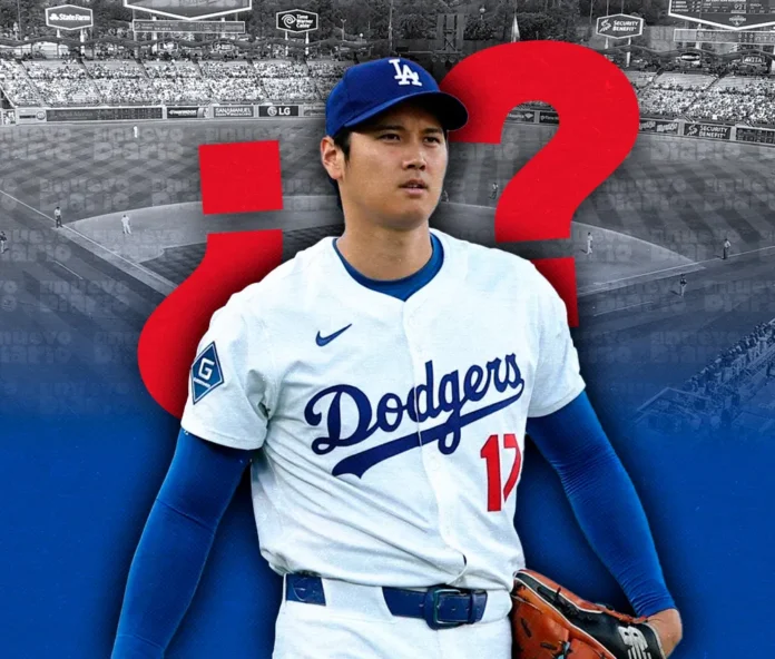 Ohtani en acción: bateador y lanzador.