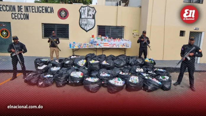 Decomiso de medicamentos ilegales en San Víctor.